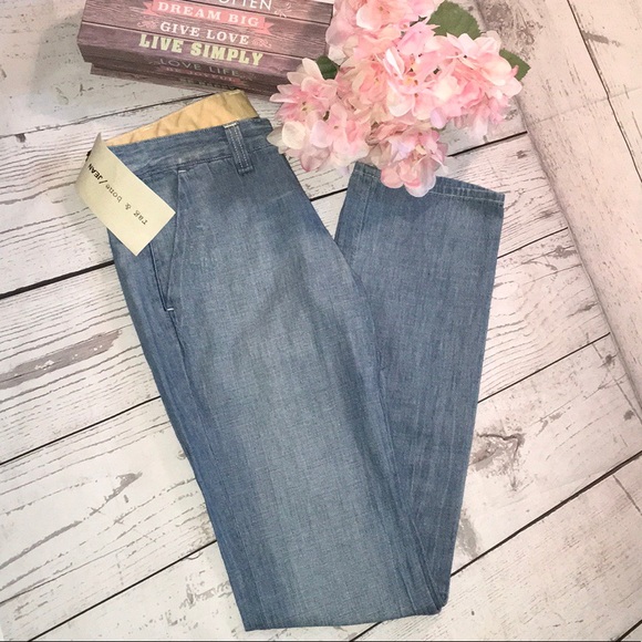 rag & bone Denim - Rag & Bone Lightweight Moonshine Rosebowl Jean